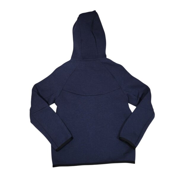 Nike Sportswear Big Kids Tech Fleece Full Zip Hoodie Size Medium 10-12 Yrs Blue - Picture 10 of 14